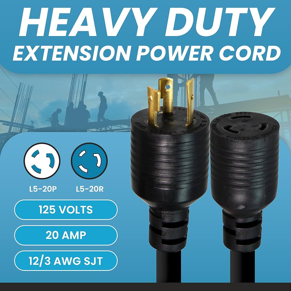 ON様【P5】 Amazon.com: IronBox Electric NEMA L5-20P to L5-20R Power